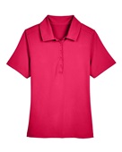 Devon & Jones CrownLux Performance Ladies' Range Flex Polo DG21W RED Pocket